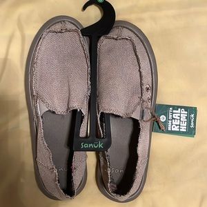 Sanuk Womens size 8 Donna Hemp